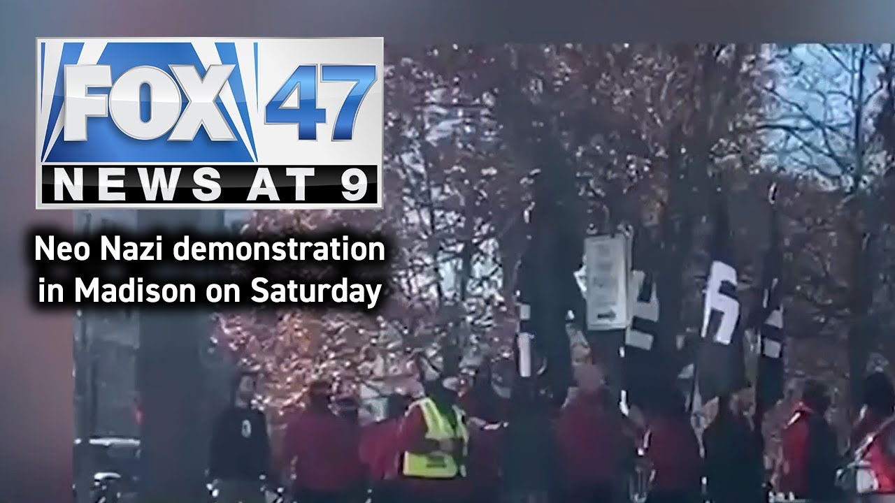 Neo Nazi Demonstration on UW Madison Campus Saturday