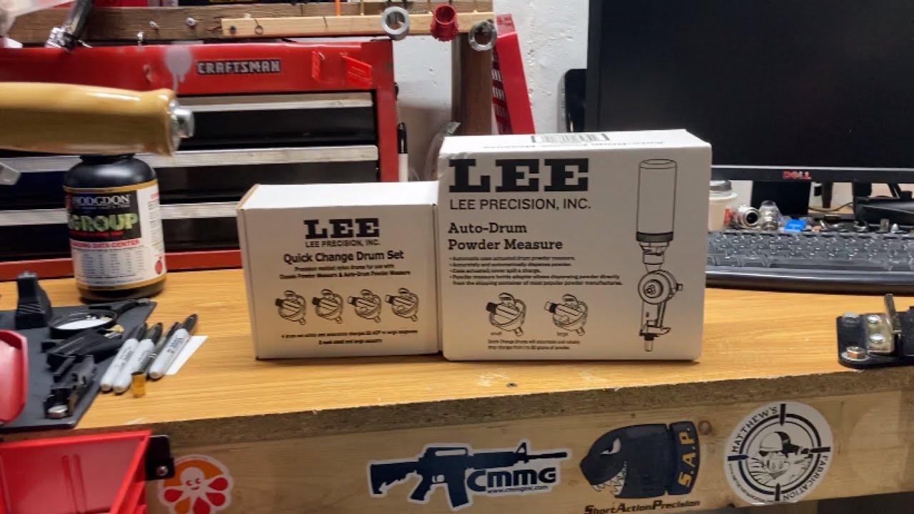 Lee Auto Drum Powder Hopper Conversion
