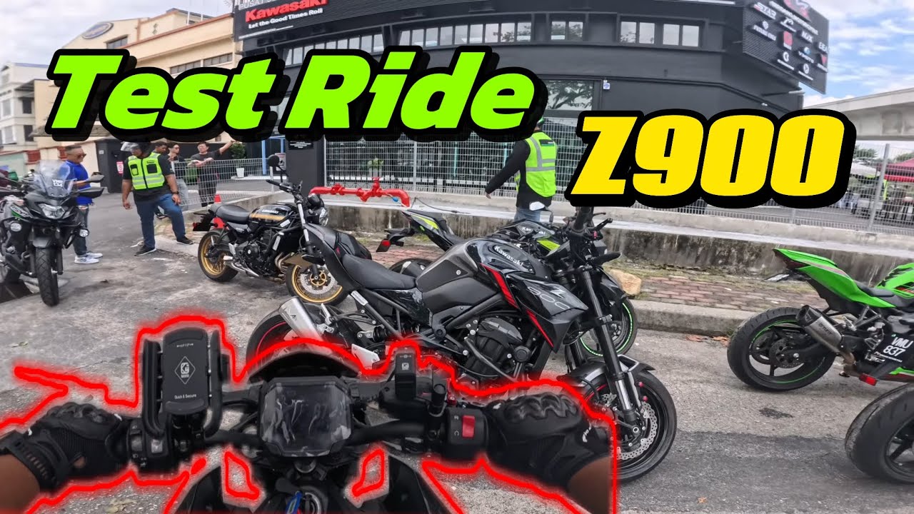 Z900 sesuai untuk Beginner? | Test Ride Z900 | Kawasaki Serdang