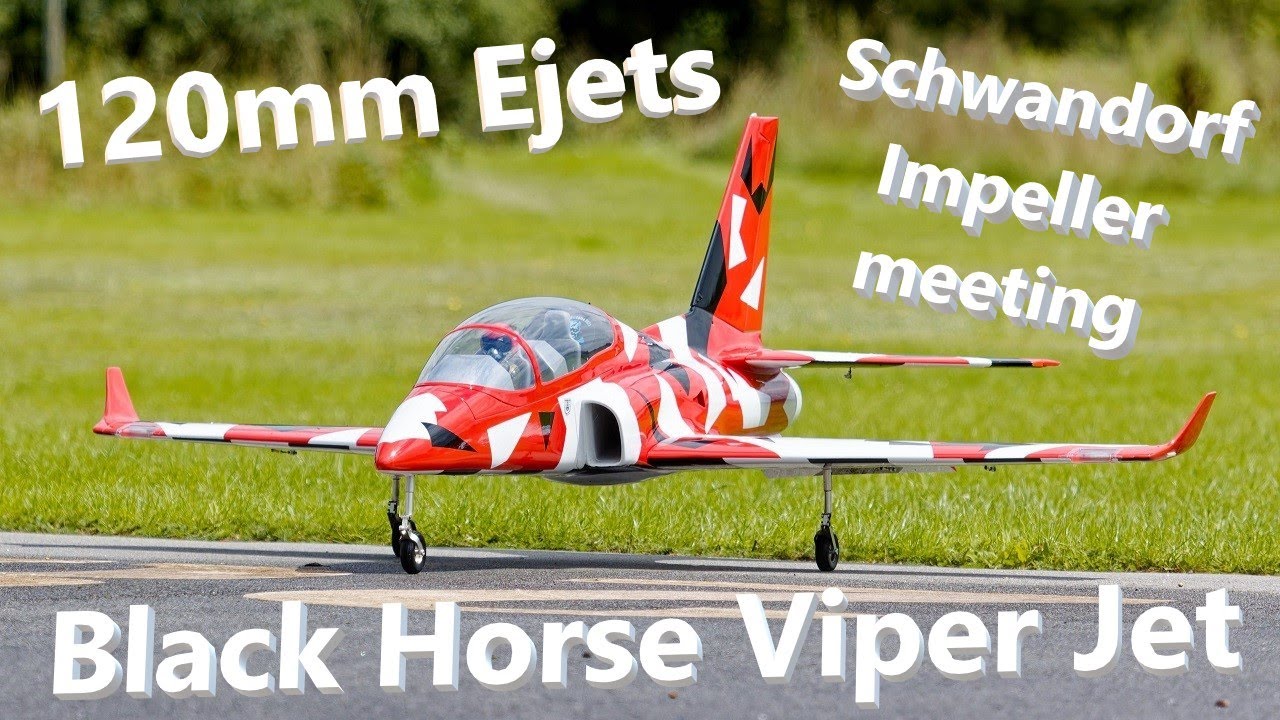 GREAT FLIGHT from pilot Maxi with his BLACK HORSE VIPER JET jet at the Schwandorf edf meeting 2025
