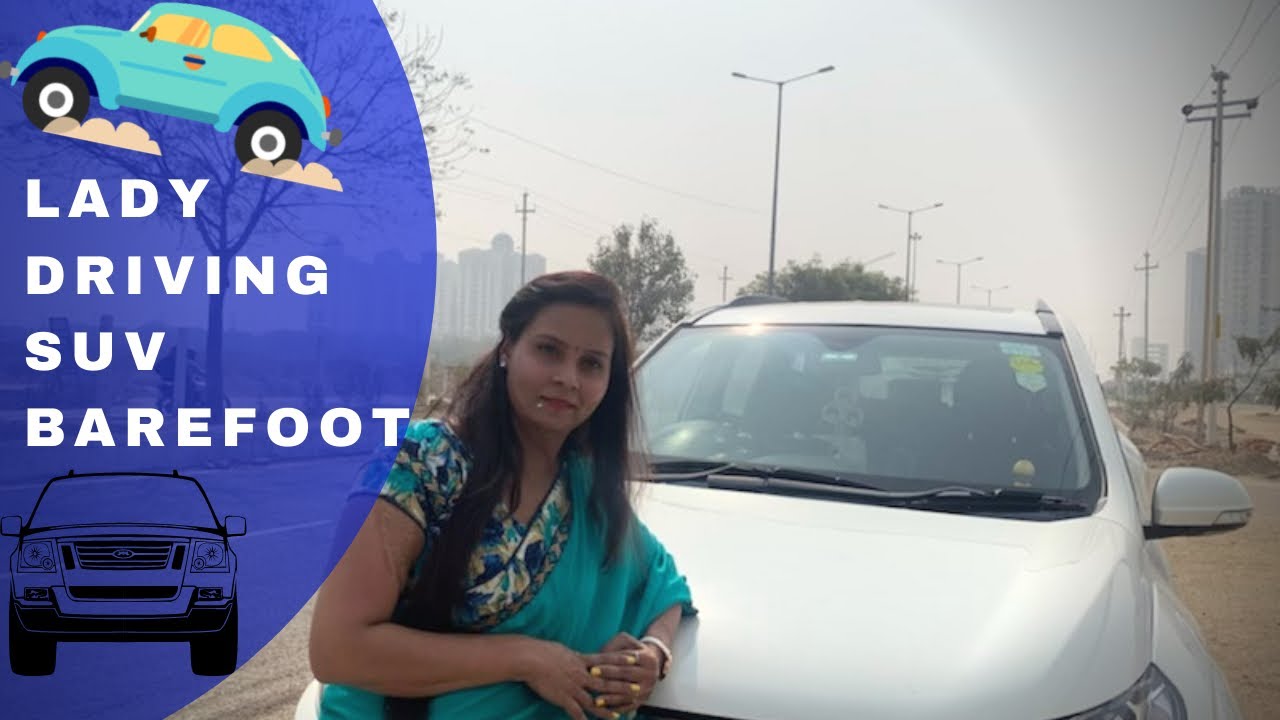 How to drive a car by wearing saree? || Lady driving Suv || How to drive in saree? || ep#29
