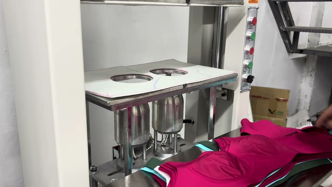 MS-851丨MASBOND Bra Fabric Cup Moulding Machine