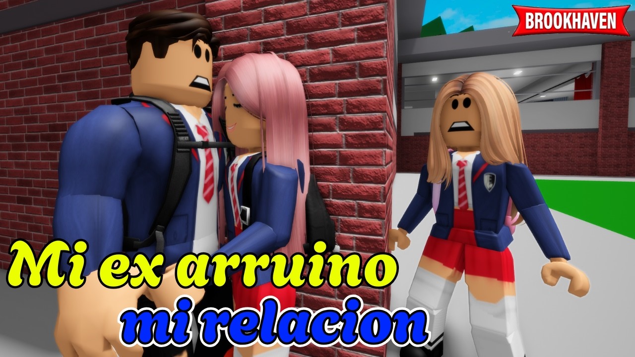 MI EX ARRUINO MI RELACION | Brookhaven rp | Mini Pelicula - Historia de Roblox