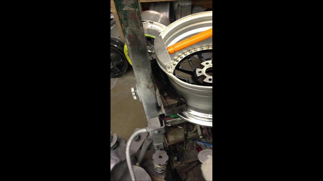 Severely Bent Wheel Repair by ACU-TRU®