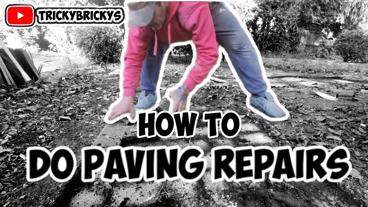 how to do simple pathing repairs #bricklaying #building #construction