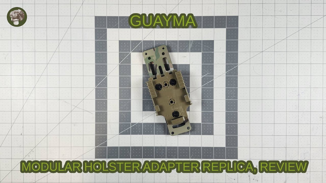 Airsoft Modular Holster Adapter, Review