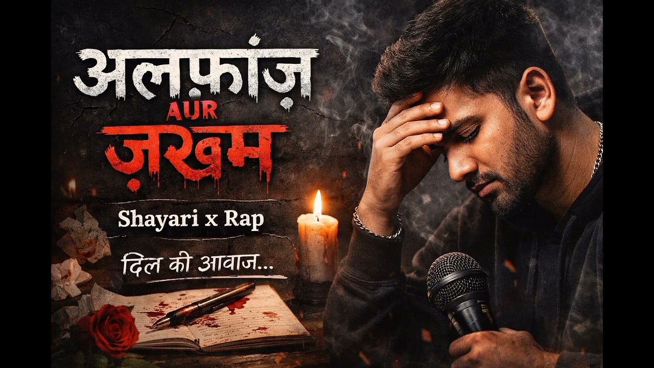 “Alfaaz Aur Zakhm” Shayari + Conscious Sad Rap