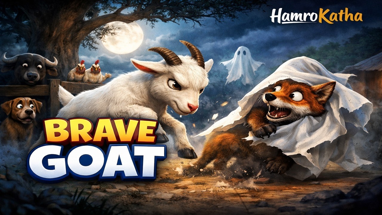 बहादुर बाख्रा-  Brave Goat- Hamrokatha