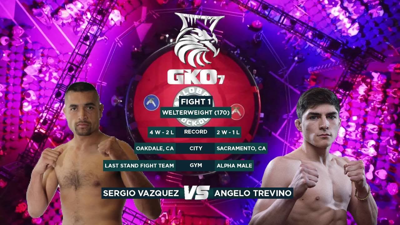 Sergio Vazquez vs. Angelo Trevino - GKO7