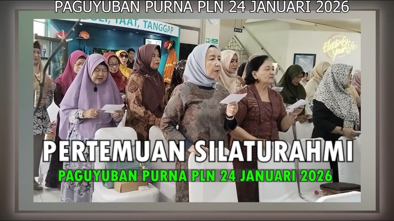 Silaturahmi Purna PLN dan Sambutan Hangat, Hiburan Ceria, Hati Bahagia #PurnaPLN #LansiaSehatBahagia