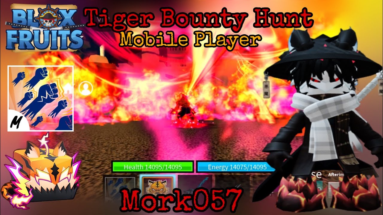 Tiger Fruit Is Way Too Broken ! | Tiger Bounty Hunt / Mobile Player \ Blox Fruits.