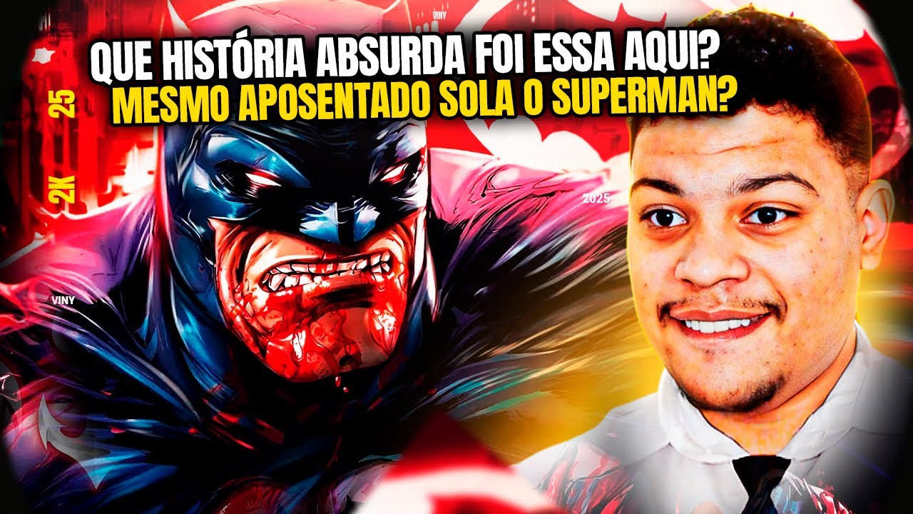 NÃO CONHECIA! | Daarui - Cavaleiro Das Trevas (Batman) [REACT]