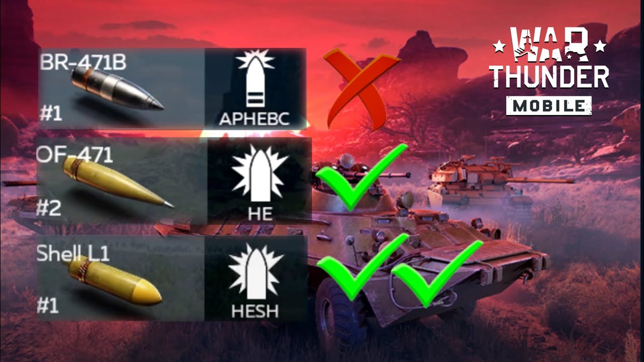 The ULTIMATE HE / HESH GUIDE - War Thunder Mobile
