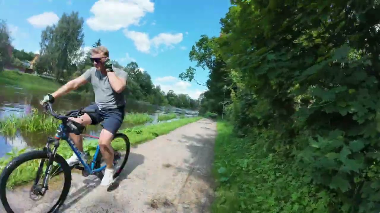 20250801 Puntukas - fietspad langs de Sventoji