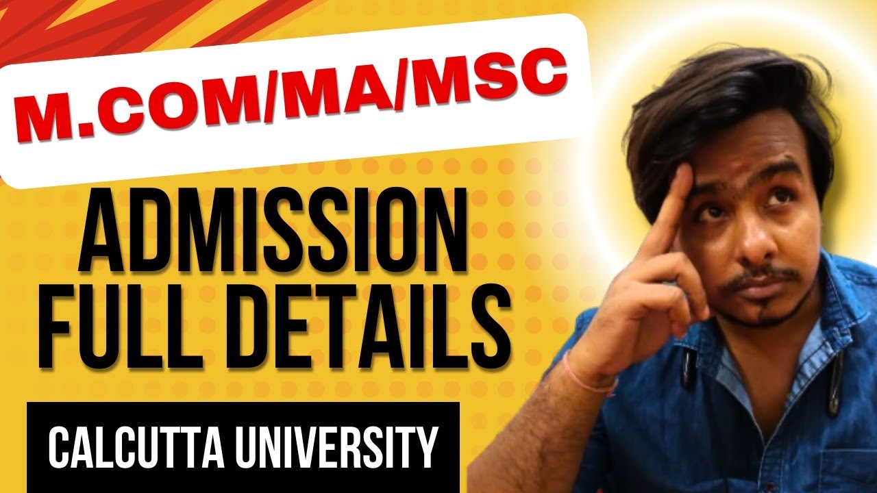 II M.COM ADMISSION UNDER CALCUTTA UNIVERSITY II #pgadmissions #cu #calcuttauniversityadmission2024