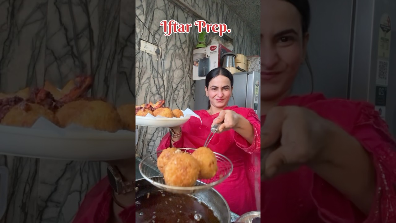 Iftar Prep😍 #iftar #ramadan #homemade #foodstagram #i̇ftar #samosa #viralrecipe #dailyvlog #explore