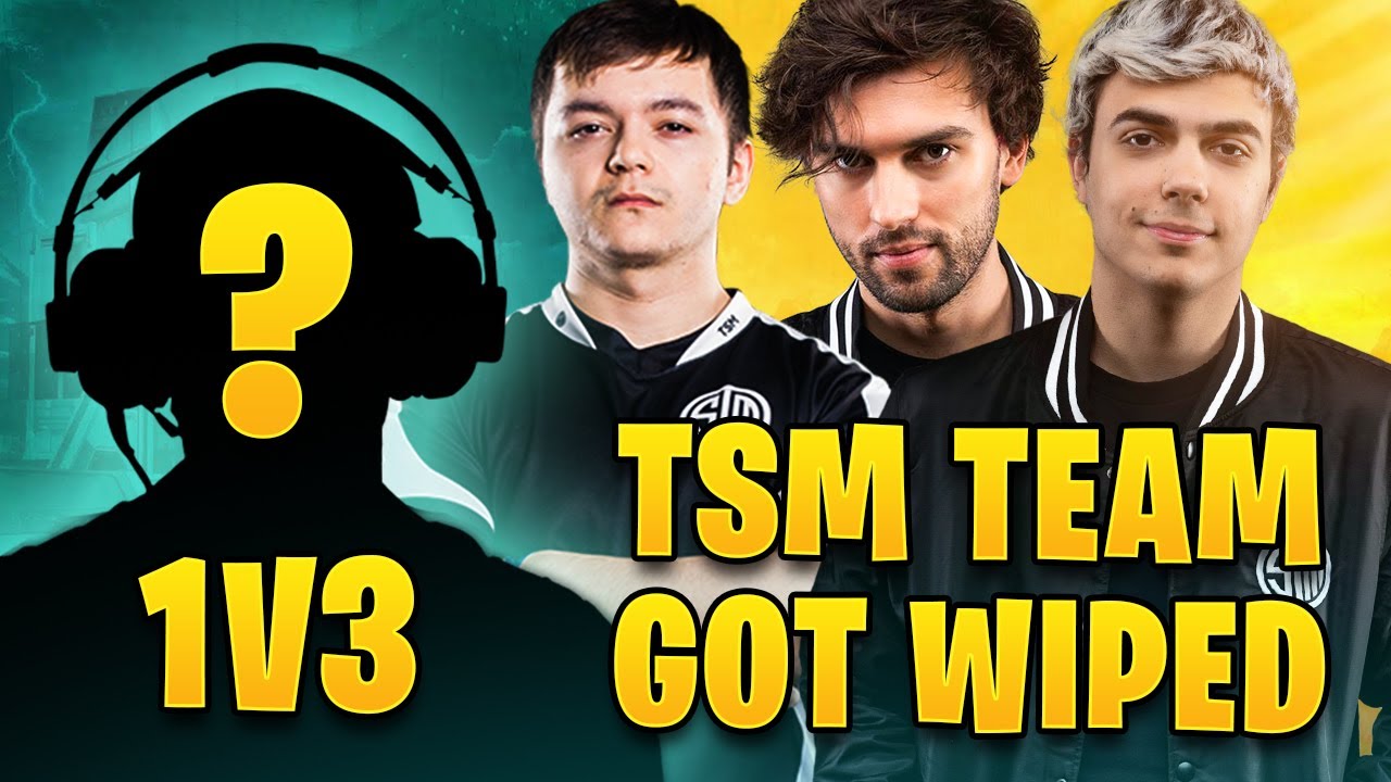 The Legend Who Wiped TSM FTX Pro Team 1v3