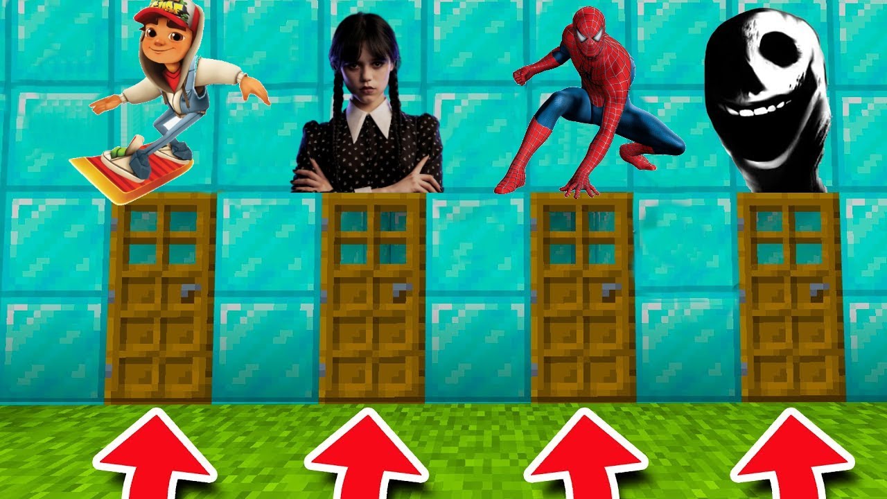 SOHA NE VÁLASZD A HORROR AJTÓT A MINECRAFTBAN!