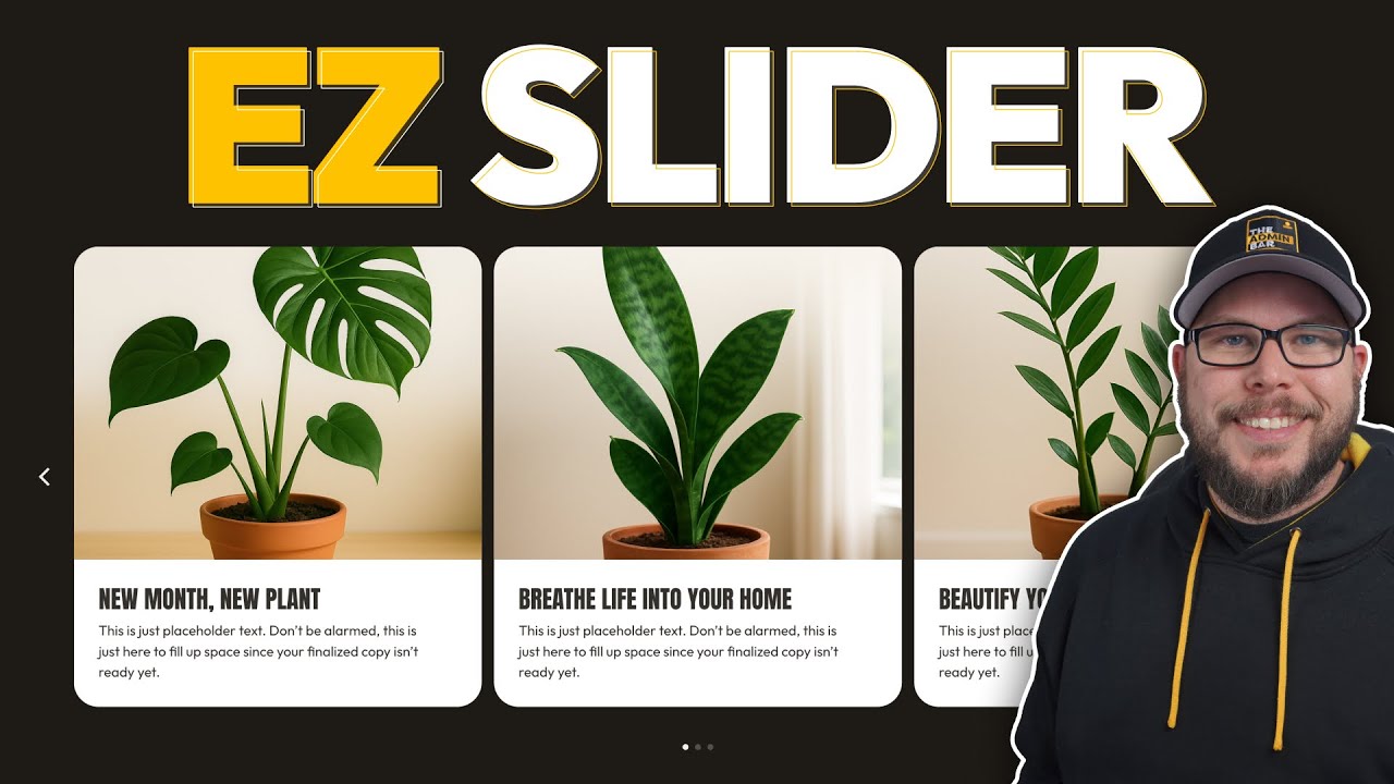 GenerateBlocks Carousel / Slider &mdash; It's easy, lightweight, and flexible!