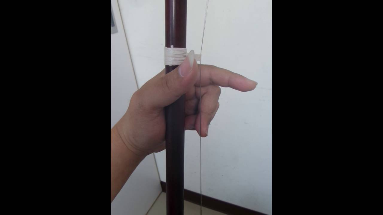 二胡的中指揉弦講解