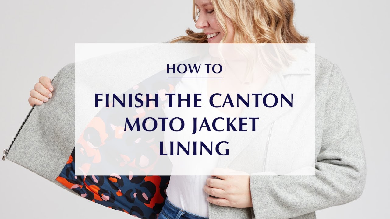 How to finish a jacket lining