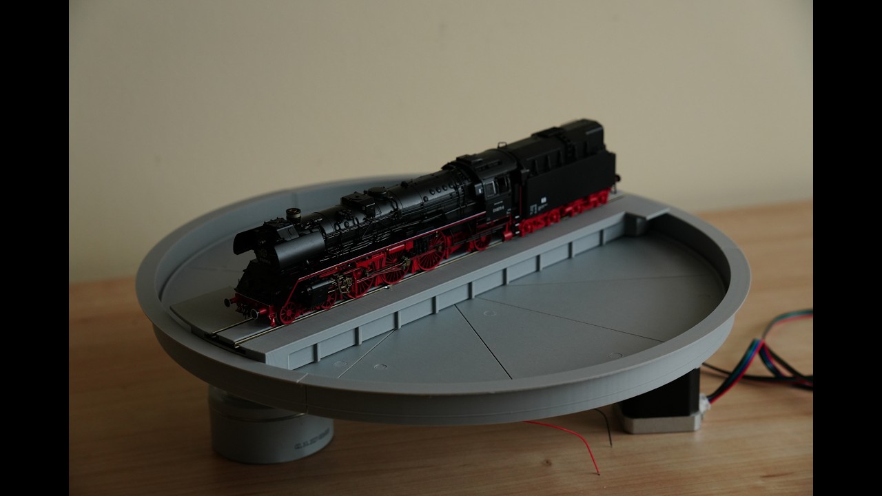 h0 turntable / obrotnica kolejowa | Rail3D