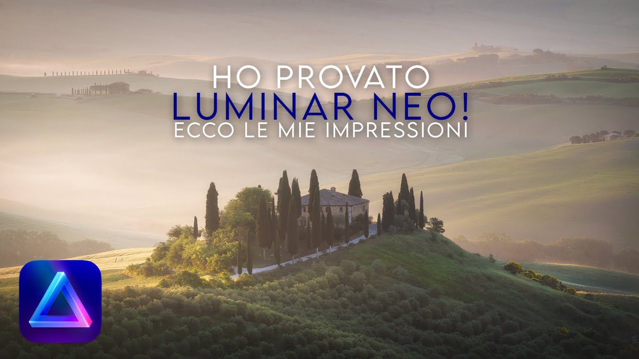 Ho provato LUMINAR NEO e... ecco le mie PRIME IMPRESSIONI! | Post-produzione con Luminar Neo - AI