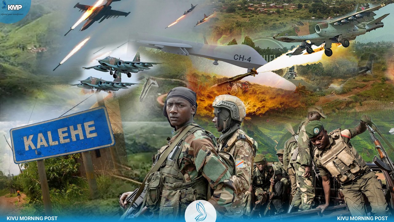 RDC-M23 :  MINEMBWE, MASISI ET KALEHE BOMBARDÉS PAR LES DRONES DES FARDC