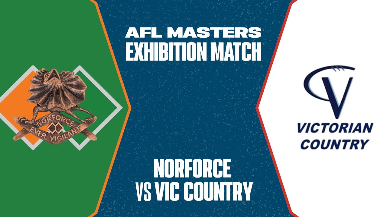 2025 AFL Masters Exhibition Match | NORFORCE v Victoria Country