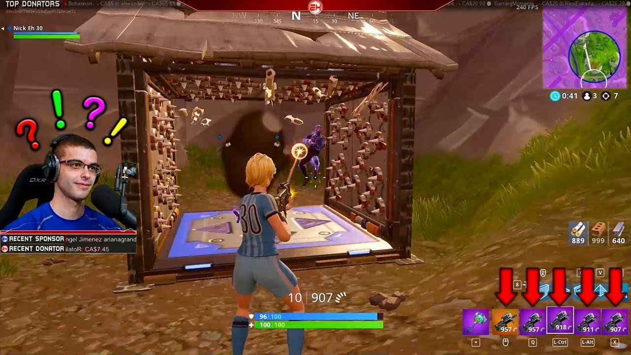 Nick Eh 30 reacts to the NEW Compact SMG (P90)!