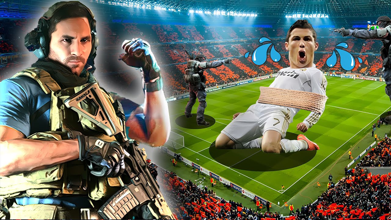 RONALDO è IN PERICOLO! SALVIAMO LO STADIO di CALCIO!!