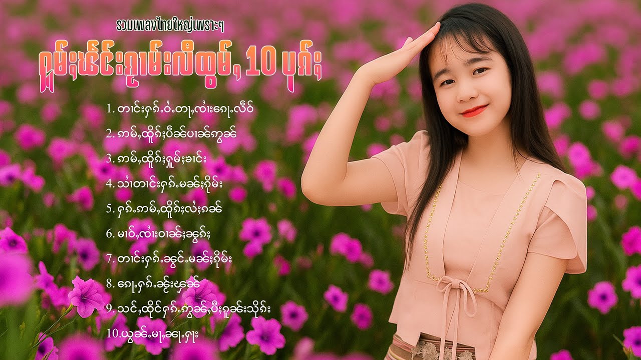 เพลงไทยใหญ่เพราะๆ | ႁူမ်ႈၽဵင်းၵႂၢမ်းလီထွမ်ႇ 10 ပုၵ်ႈ