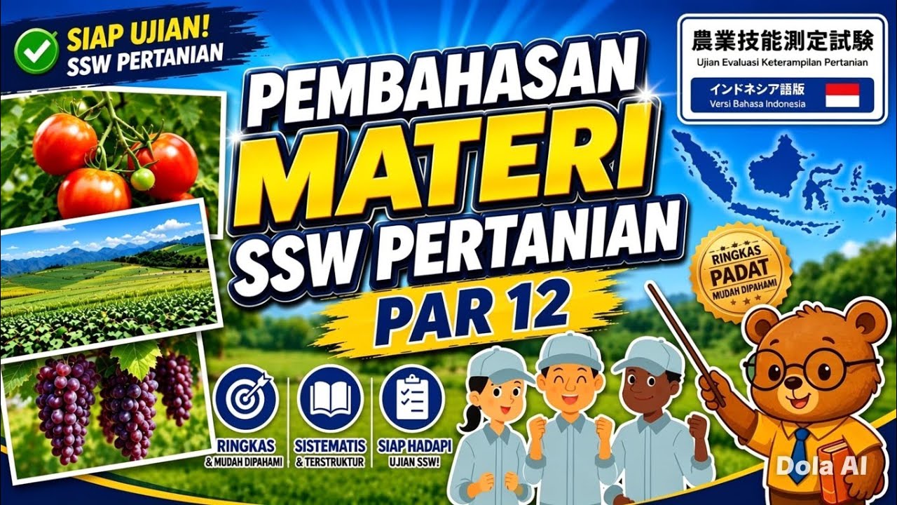 Part 12 / Pembahasan Materi SSW Pertanian