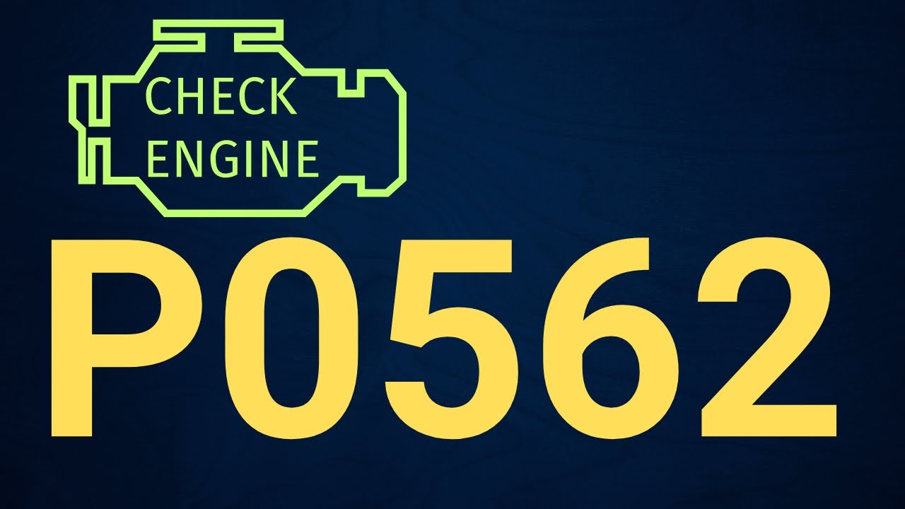 P0562 Code: System Voltage Low – Causes, Symptoms & Fix