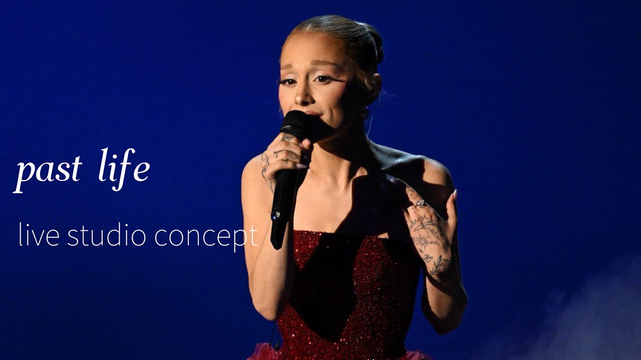 ariana grande- intro/past life (live studio concept)