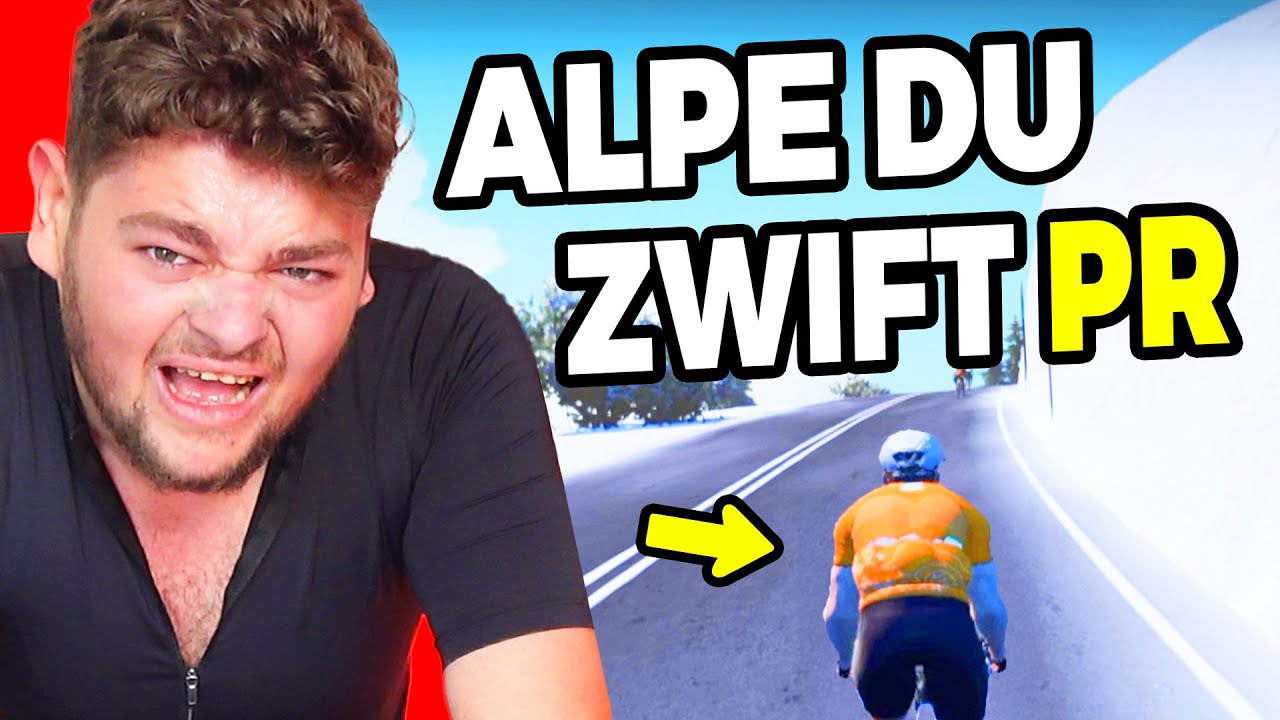 I BROKE My Alpe Du Zwift PR TWICE in 2 Days! - Alpe d'Huez on Zwift