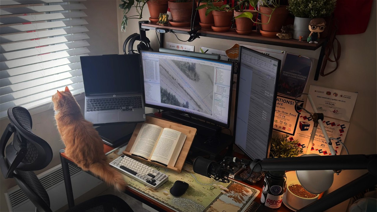 an actual productivity setup (no larp)