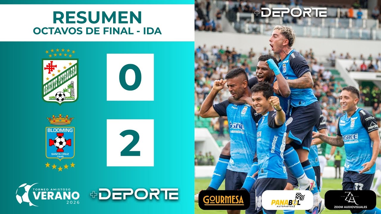 BLOOMING MUESTRA SU FORTALEZA Y GANA 0-2 EN EL CLÁSICO CRUCEÑO ANTE ORIENTE PETROLERO