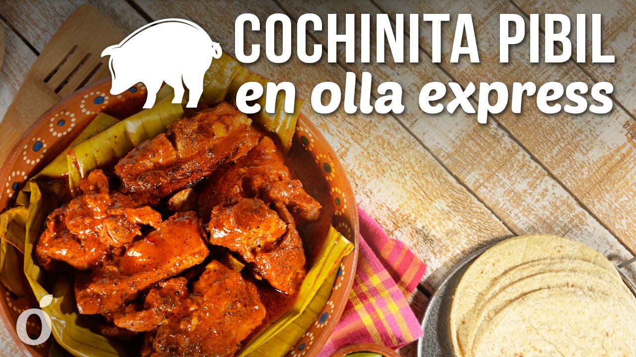 Cochinita Pibil en Olla Express