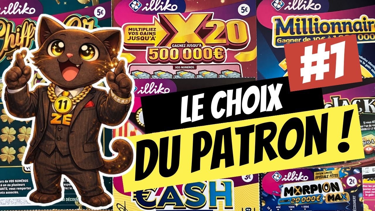 🍀 Mission Grattage : LE CHOIX DU PATRON ! #1 😎