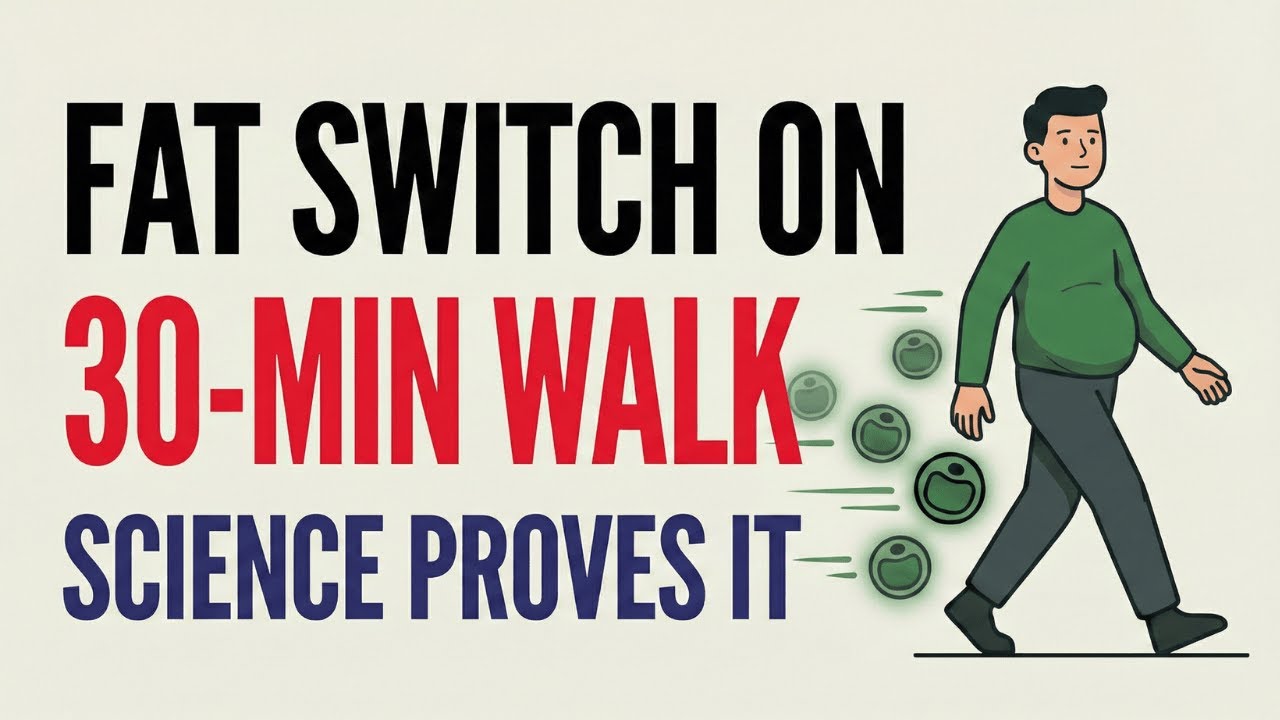 The Fat-Burning Switch Turns ON at 30 Minutes — Science Finally Explains Why