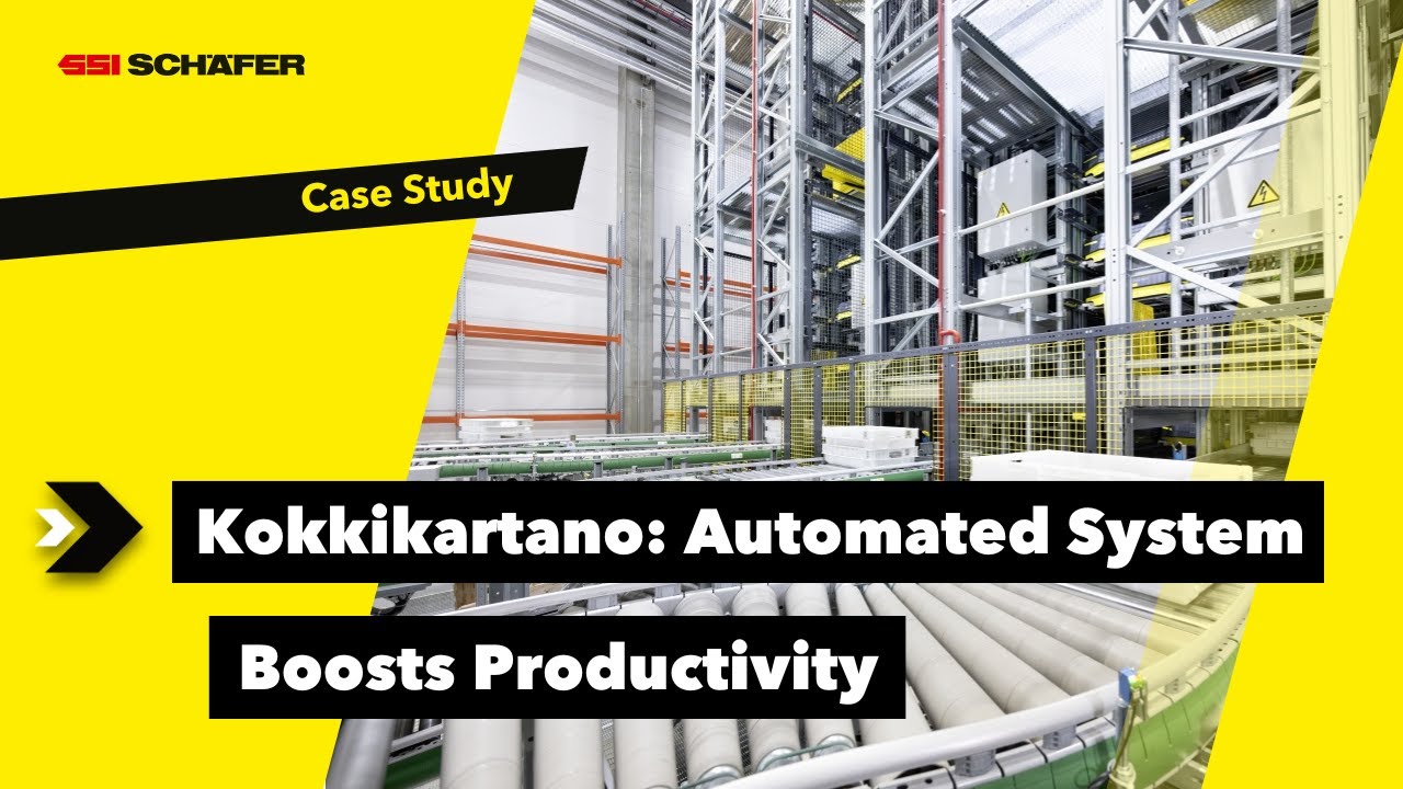 Efficient. Scalable. Future-Ready: Automated Warehouse at Kokkikartano with SSI SCHAEFER