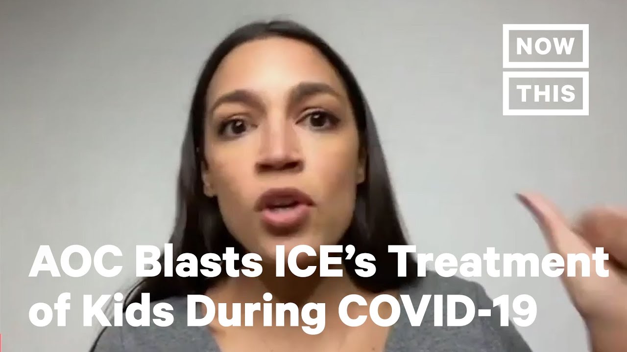 Alexandria Ocasio-Cortez Calls Out ICE For 'Trafficking' Kids During COVID-19 Pandemic | NowThis