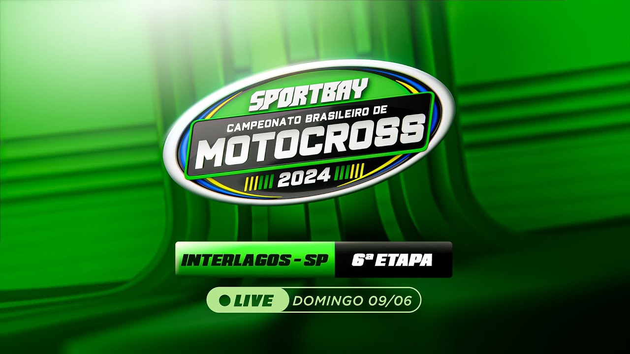 🟢 Sportbay Campeonato Brasileiro de Motocross 2024 🔴 (Ao Vivo) Domingo - 09/06 (São Paulo-SP)