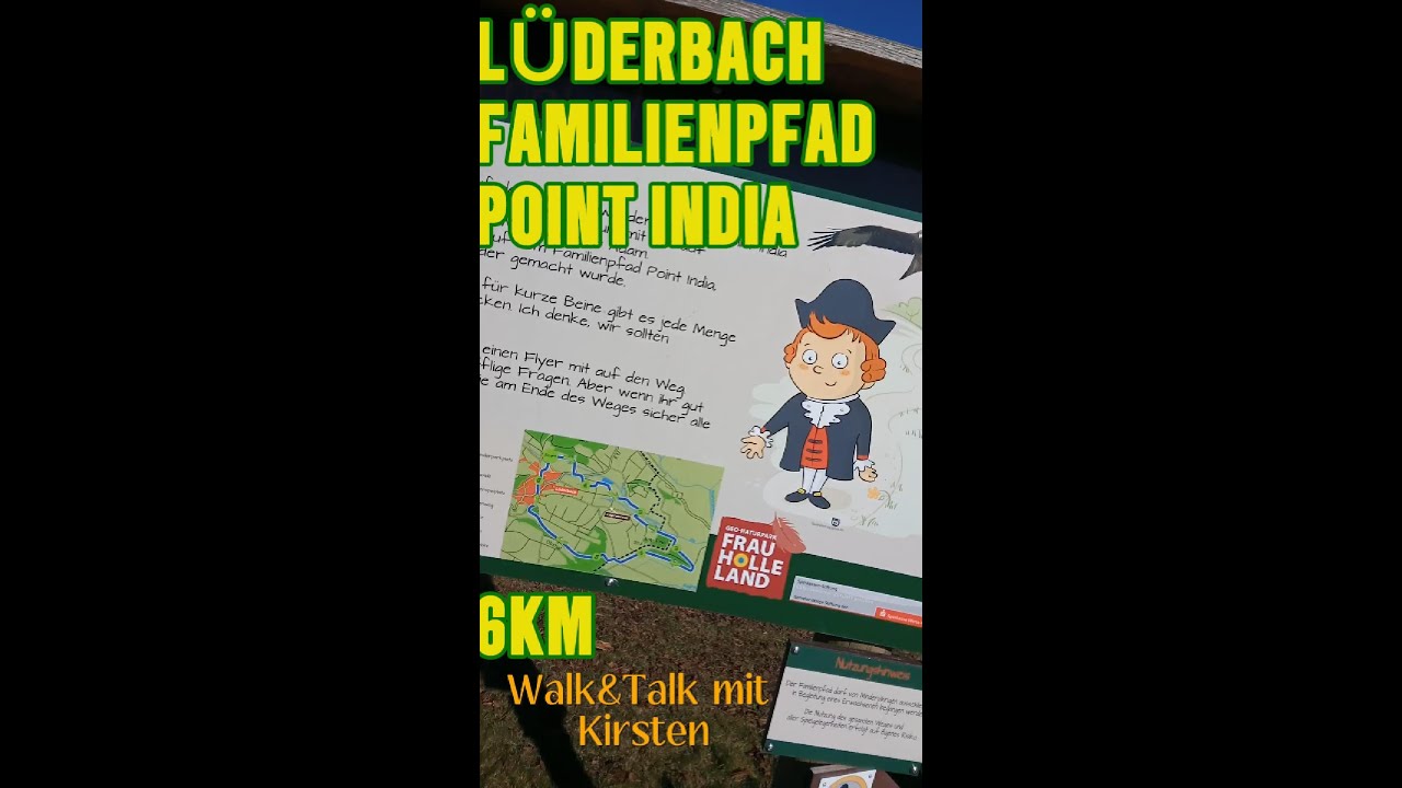L&uuml;derbach/Ringgau Familienpfad Point India mit Wasserspielplatz, Kultur und viel Abwechslung! 🫶