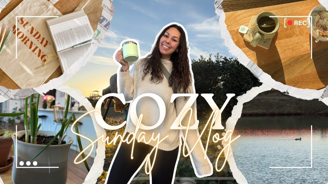 Cozy Sunday Vlog 🌿 | GRWM for Church, Homemade Pot Roast & some Gardening