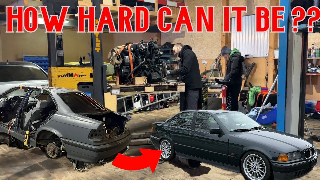 Manual swapping a e36 | how hard can it be?