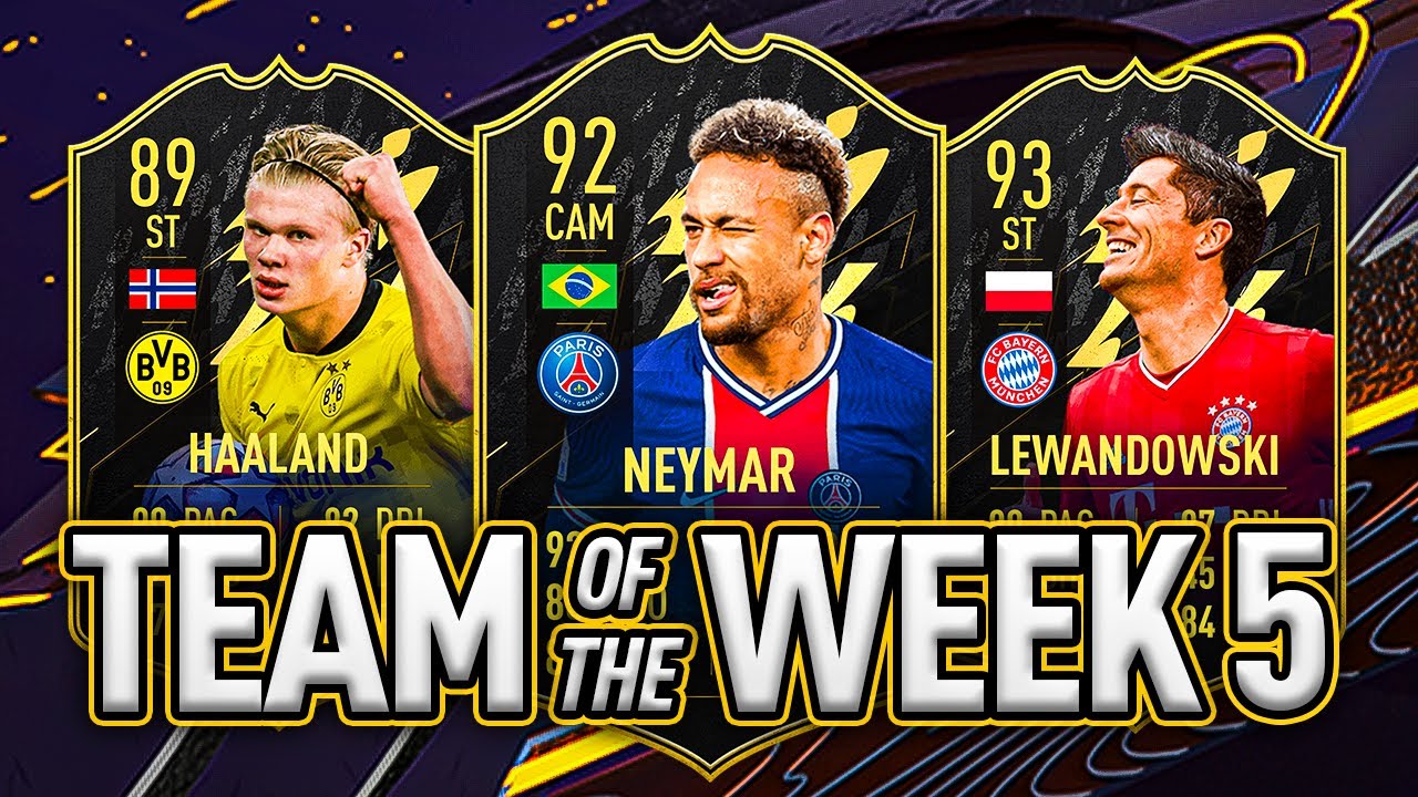 INFORM NEYMAR, HAALAND & LEWANDOWSKI?! 🔥 TOTW #5 PREDICTIONS! - FIFA 22 Ultimate Team