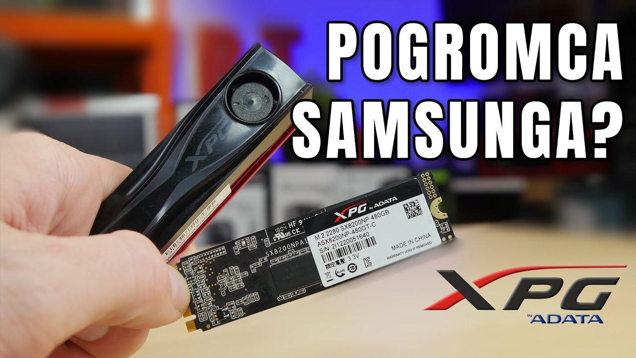 ADATA SX8200 i chłodzenie dysków M.2 -  XPG STORM - test praktyczny - VBT
