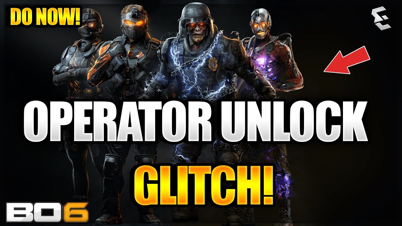 *NEW* OPERATOR UNLOCK GLITCH! (DO NOW!) VAULT EDITON OPERATOR UNLOCK GLITCH! BO6 GLITCHES!